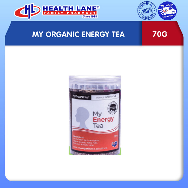 MY ORGANIC ENERGY TEH (70G)